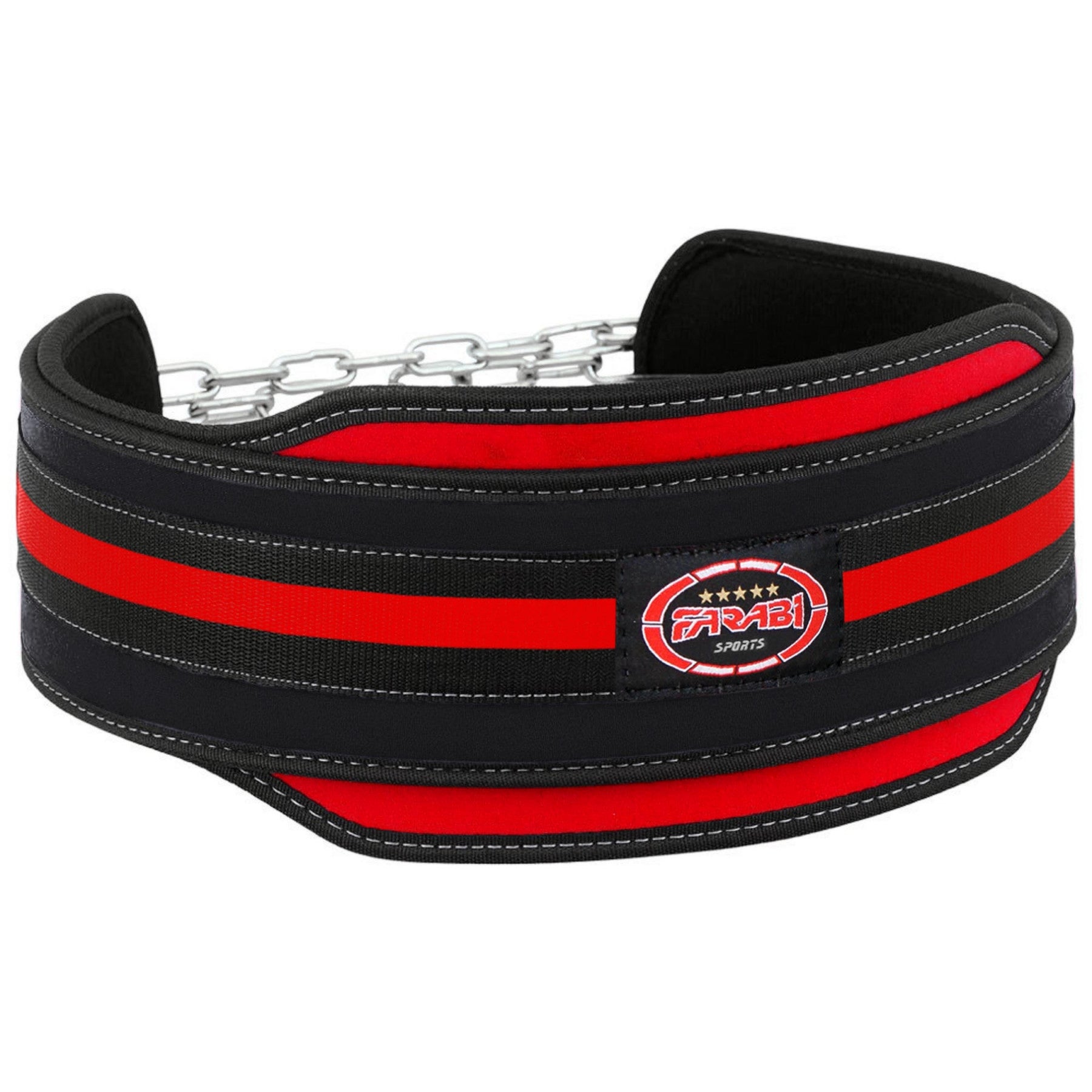 Dip Belt Chain Weight Lifting Training Belt Weight Dipping Gym Fitness Neoprene Farabi Sports