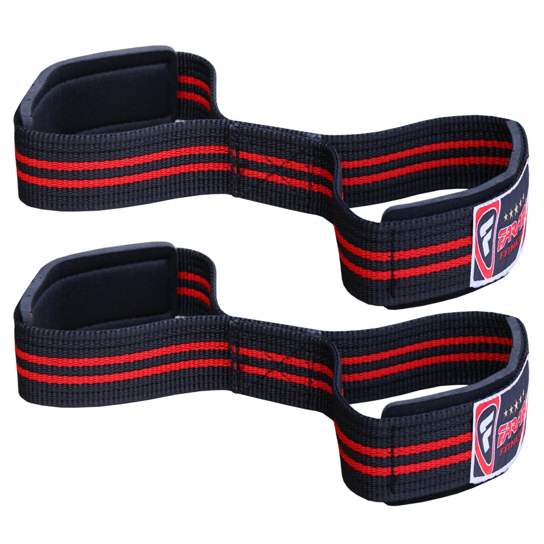 Farabi Bar Straps Figure 8 Weight Lifting Gym Fitness Strength Cros Fit Training Farabi Sports