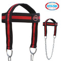 FARABI SPORTS head harness dipping training neck builder belt with free chain Farabi Sports
