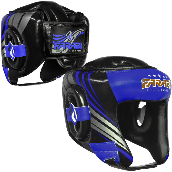 Farabi Boxing Head Guard Head Protector Training Sparring Helmet Farabi Sports