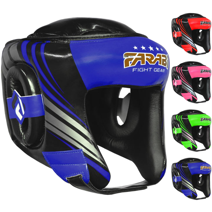 Farabi Boxing Head Guard Head Protector Training Sparring Helmet Farabi Sports