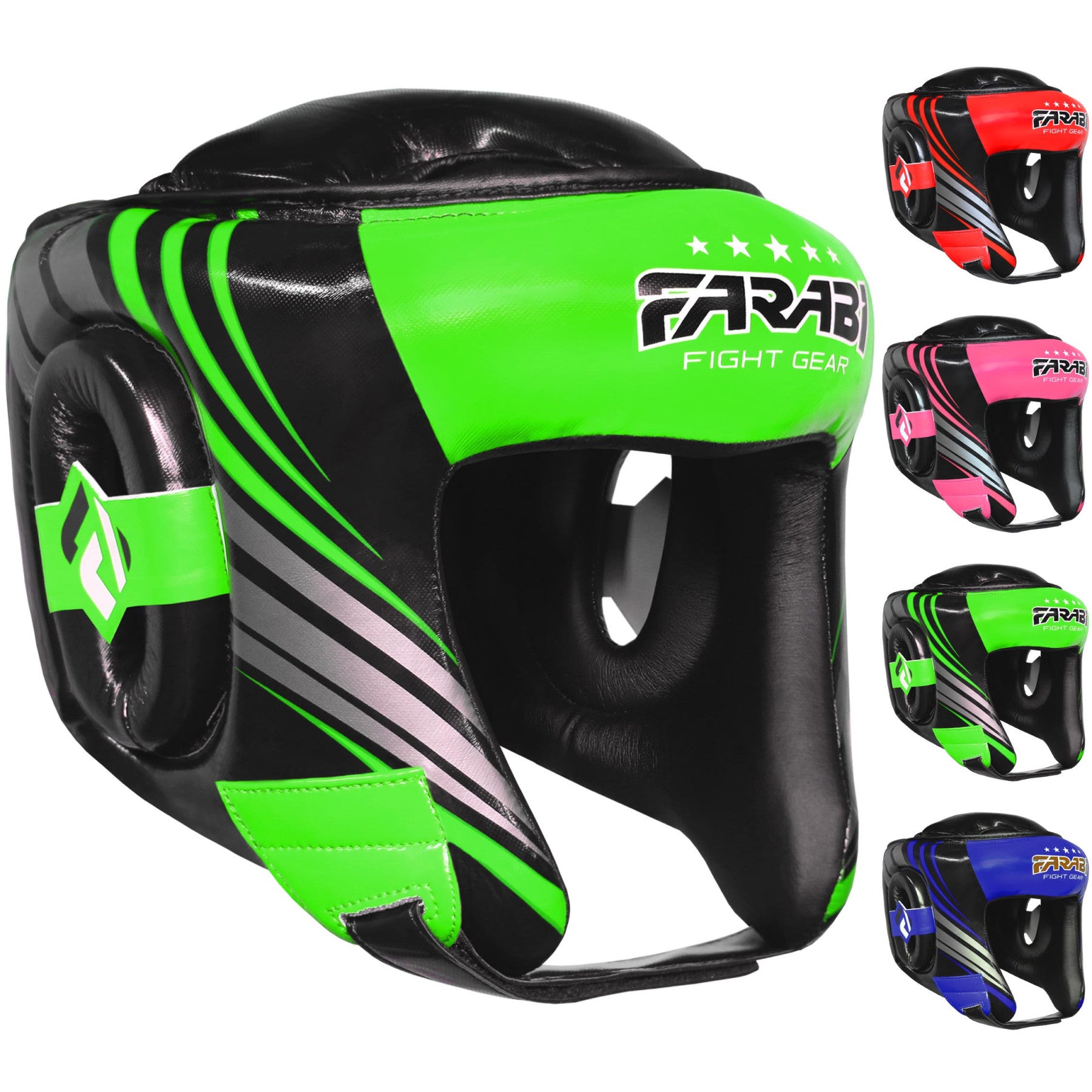Farabi Boxing Head Guard Head Protector Training Sparring Helmet Farabi Sports