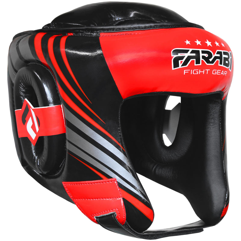 Farabi Boxing Head Guard Head Protector Training Sparring Helmet Farabi Sports