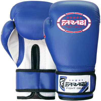 Farabi Pink Boxing Gloves Kickboxing Sparring Bag Training MMA 6-oz 8-oz Pair Farabi Sports