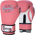 Farabi Pink Boxing Gloves Kickboxing Sparring Bag Training MMA 6-oz 8-oz Pair Farabi Sports