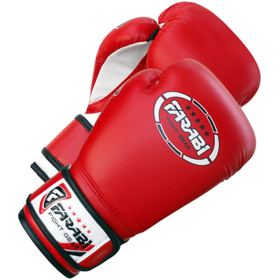Farabi Pink Boxing Gloves Kickboxing Sparring Bag Training MMA 6-oz 8-oz Pair Farabi Sports