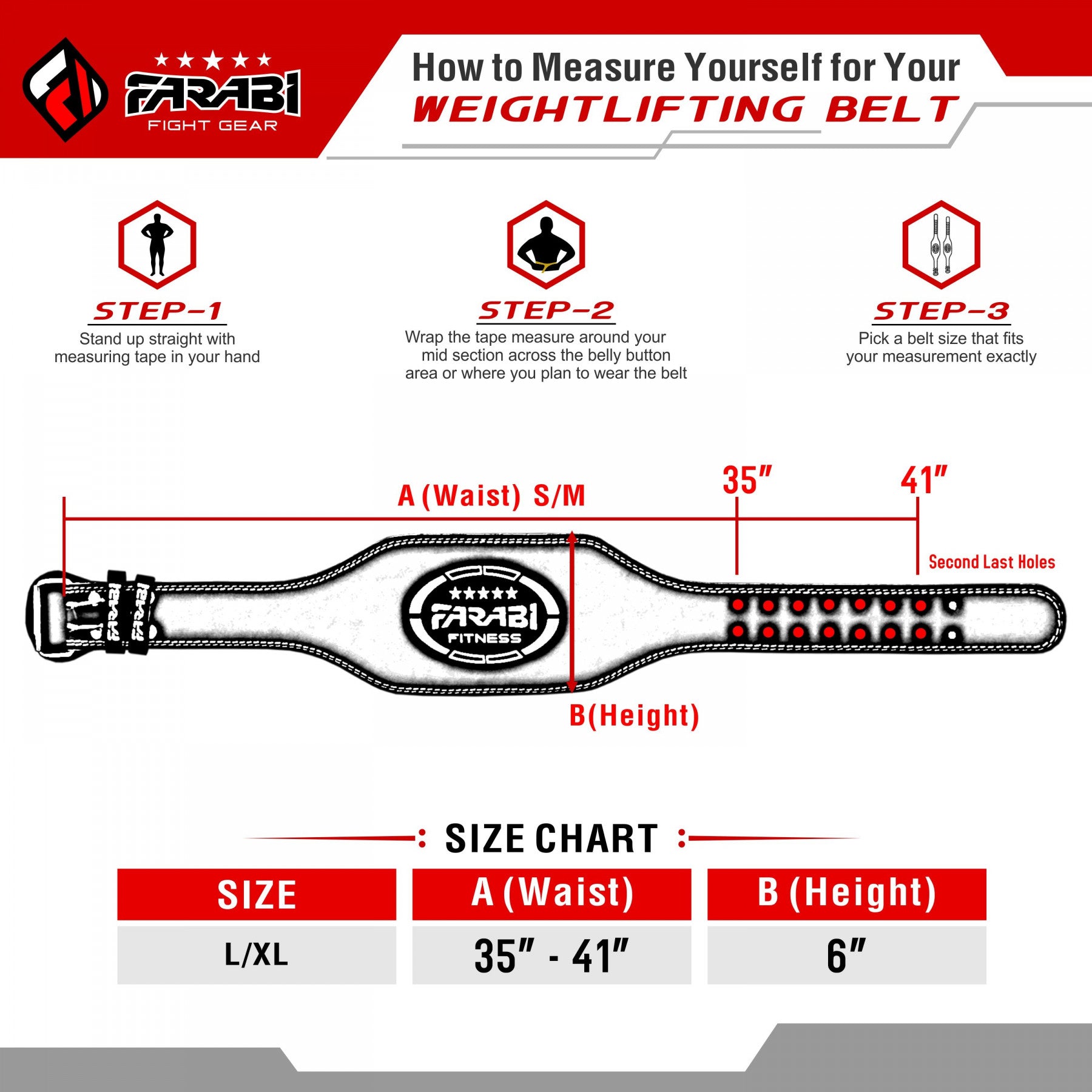 Farabi Weightlifting Training Belt Gym Back Support Genuine Leather Belt Farabi Sports