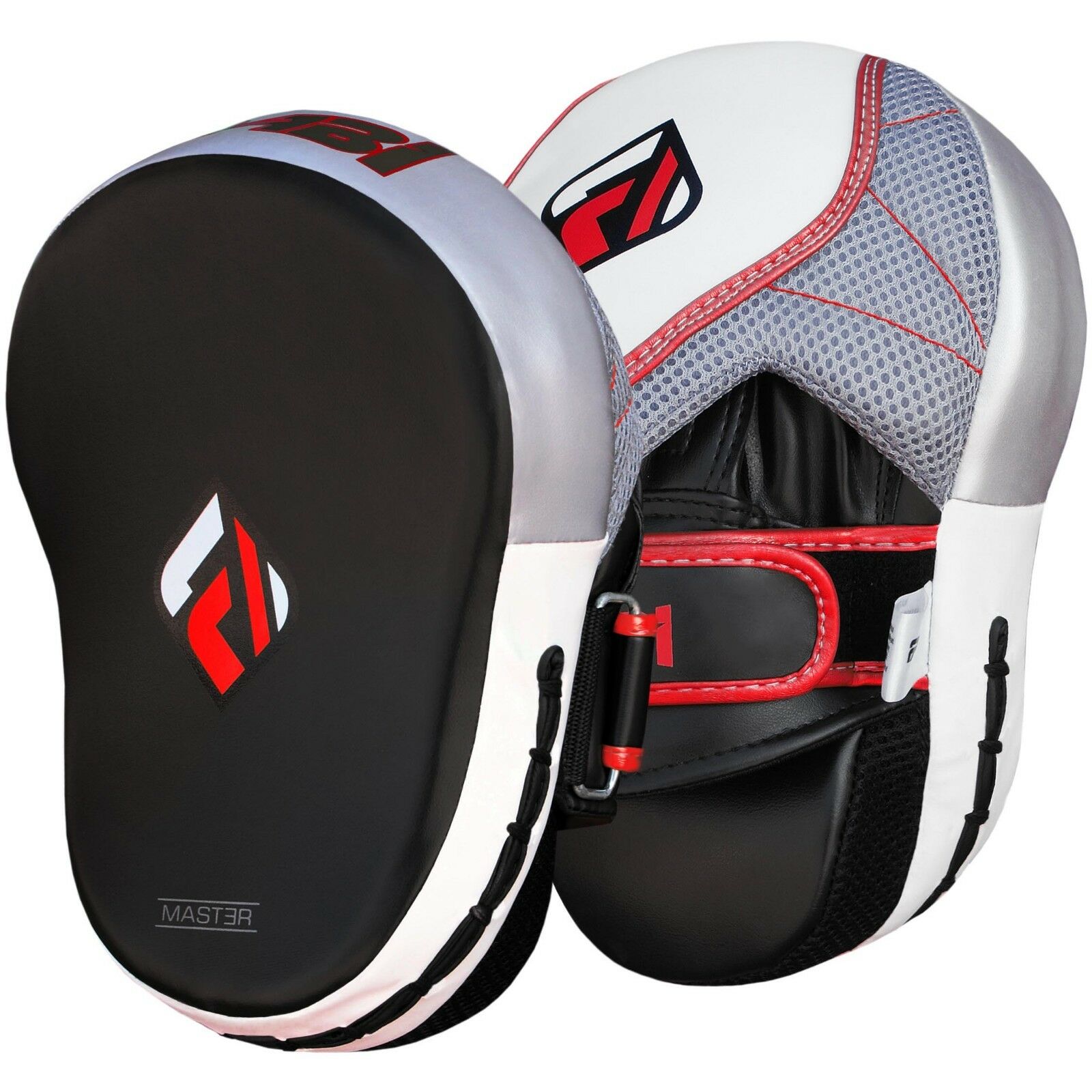 Farabi Curved Focus Pads, Hook & Jab Mitts, Boxing Training Pads Farabi Sports