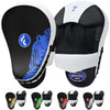 Boxing Focus Pads Hook and Jab Kick MMA Training Punching Gloves Curved Pair Farabi Sports