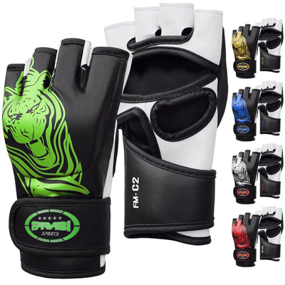 MMA Gloves Grappling Boxing Punch Bag Fight Muay Thai Training All Sizes Farabi Farabi Sports