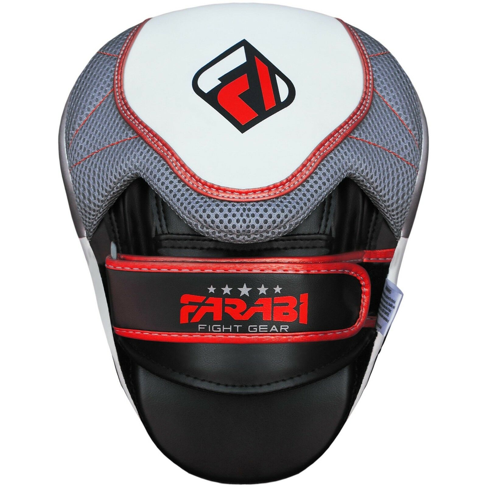 Farabi Curved Focus Pads, Hook & Jab Mitts, Boxing Training Pads Farabi Sports