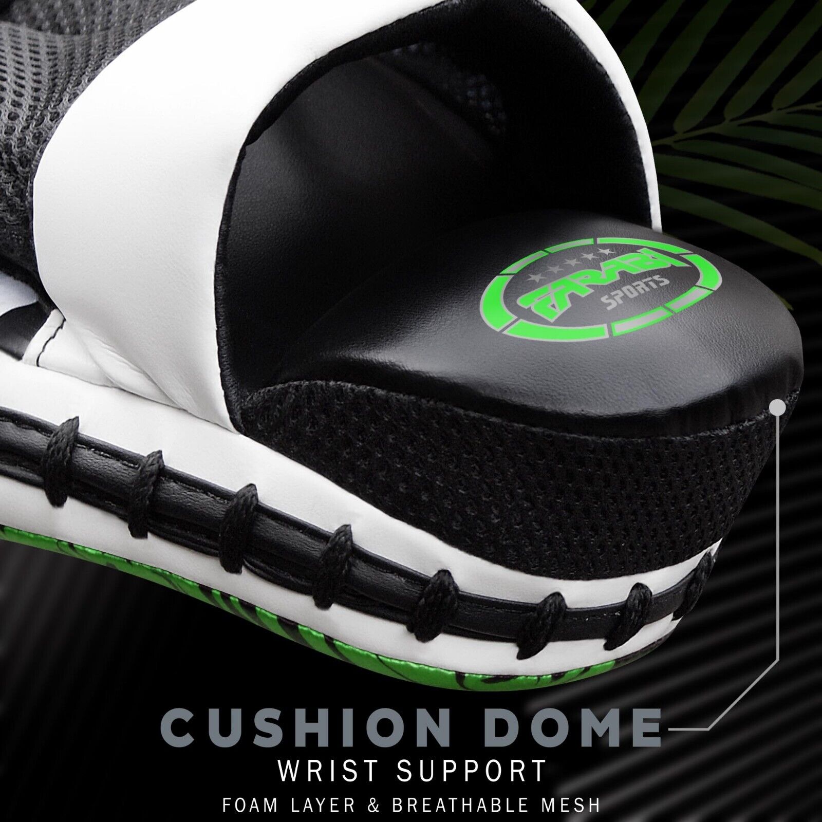 Farabi Sports Boxing Focus Pads Hook and Jab Kick MMA Focus Mitts Training Punching Gloves Curved Pair, Sparring Mitts and Pads, Karate Focus Pads Farabi Sports