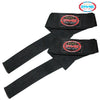 Farabi Weight lifting Bar Wrist Straps Body Building Gym Training Black Fitness Farabi Sports