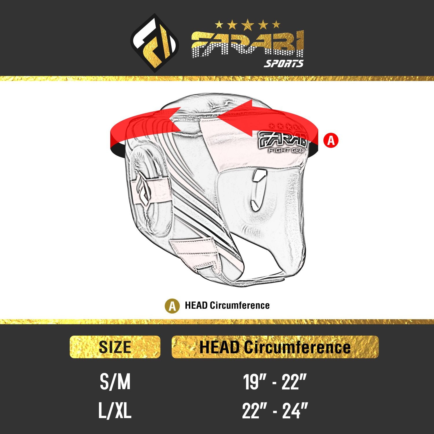 Farabi Boxing Head Guard Head Protector Training Sparring Helmet Farabi Sports