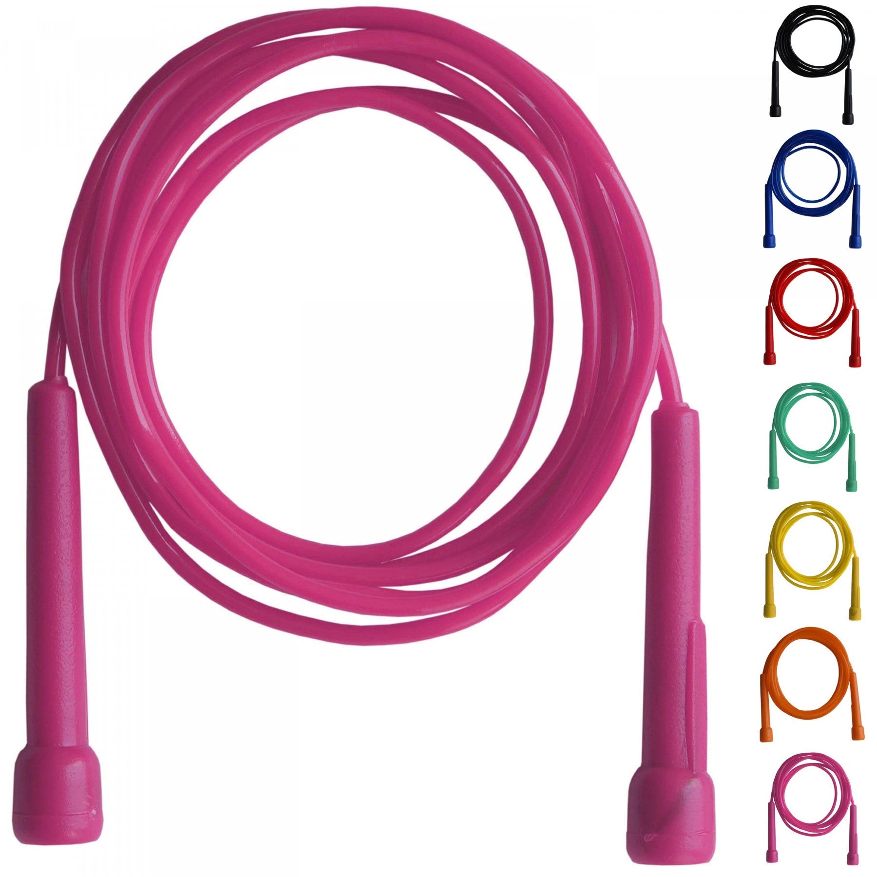 Farabi Sports Skipping Rope Adult 9 foot Long Nylon Plastic Handles Gym fitness Youth Jump Rope, Exercise Skipping Rope, Adult Skipping Rope, Sports Skipping Rope, Best Skipping Rope for Weight Loss Farabi Sports