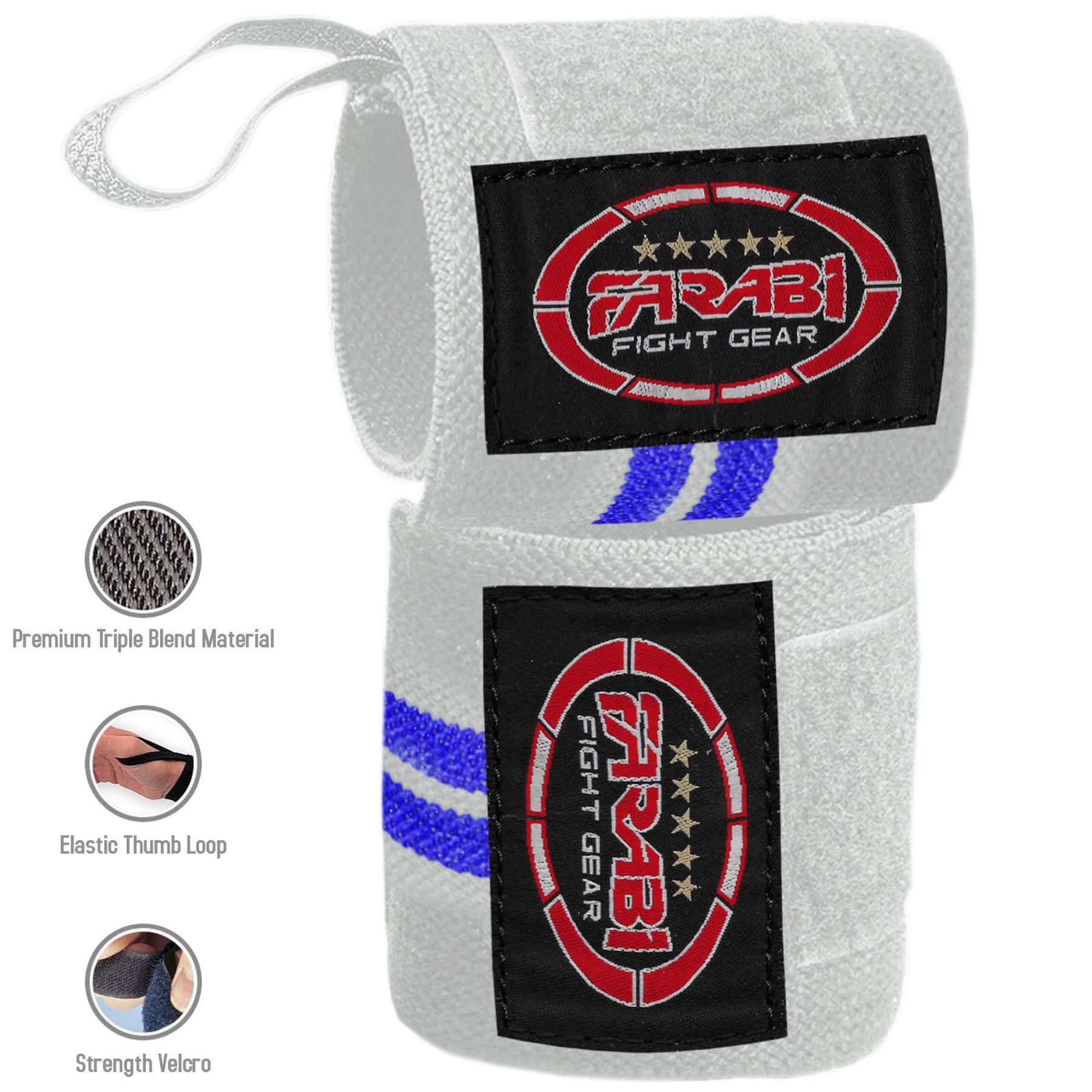 Farabi Ny3 Wrist Support Range Weight Lifting Gym Bar Training Heavy Lift Straps Farabi Sports